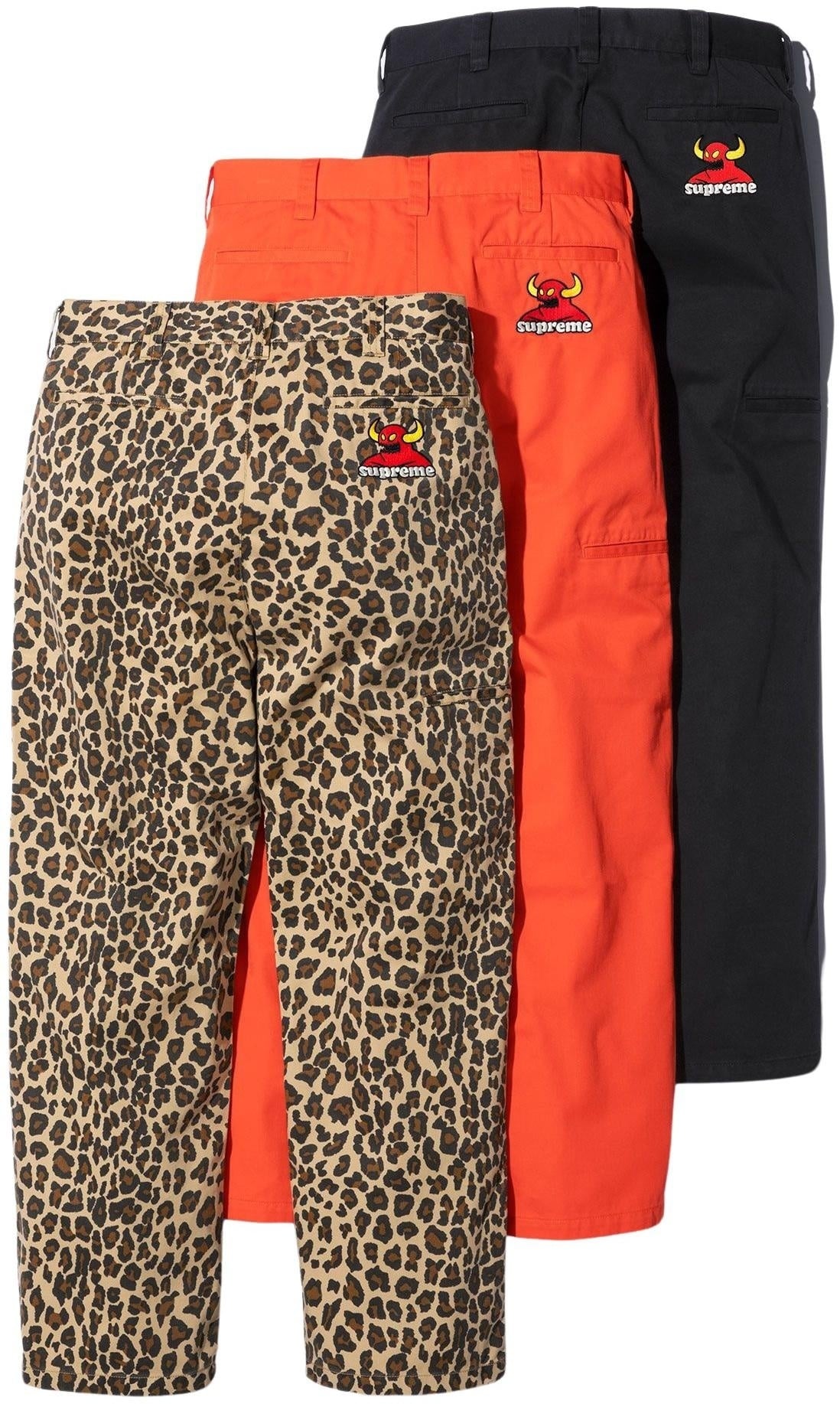 Supreme/Toy Machine Work Pant